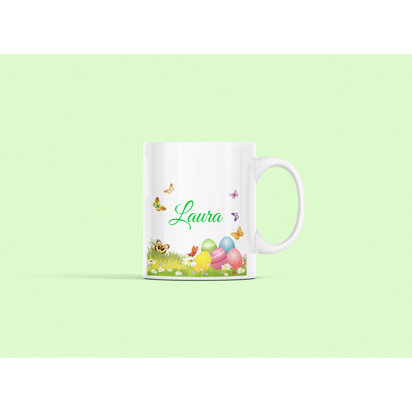 Taza "Pascua" con nombre