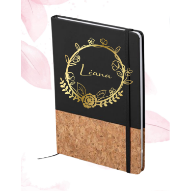 Libreta personalizable "corona y nombre"