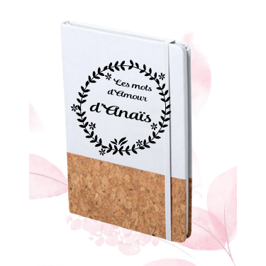 Customizable notebook "Words of Love from..."