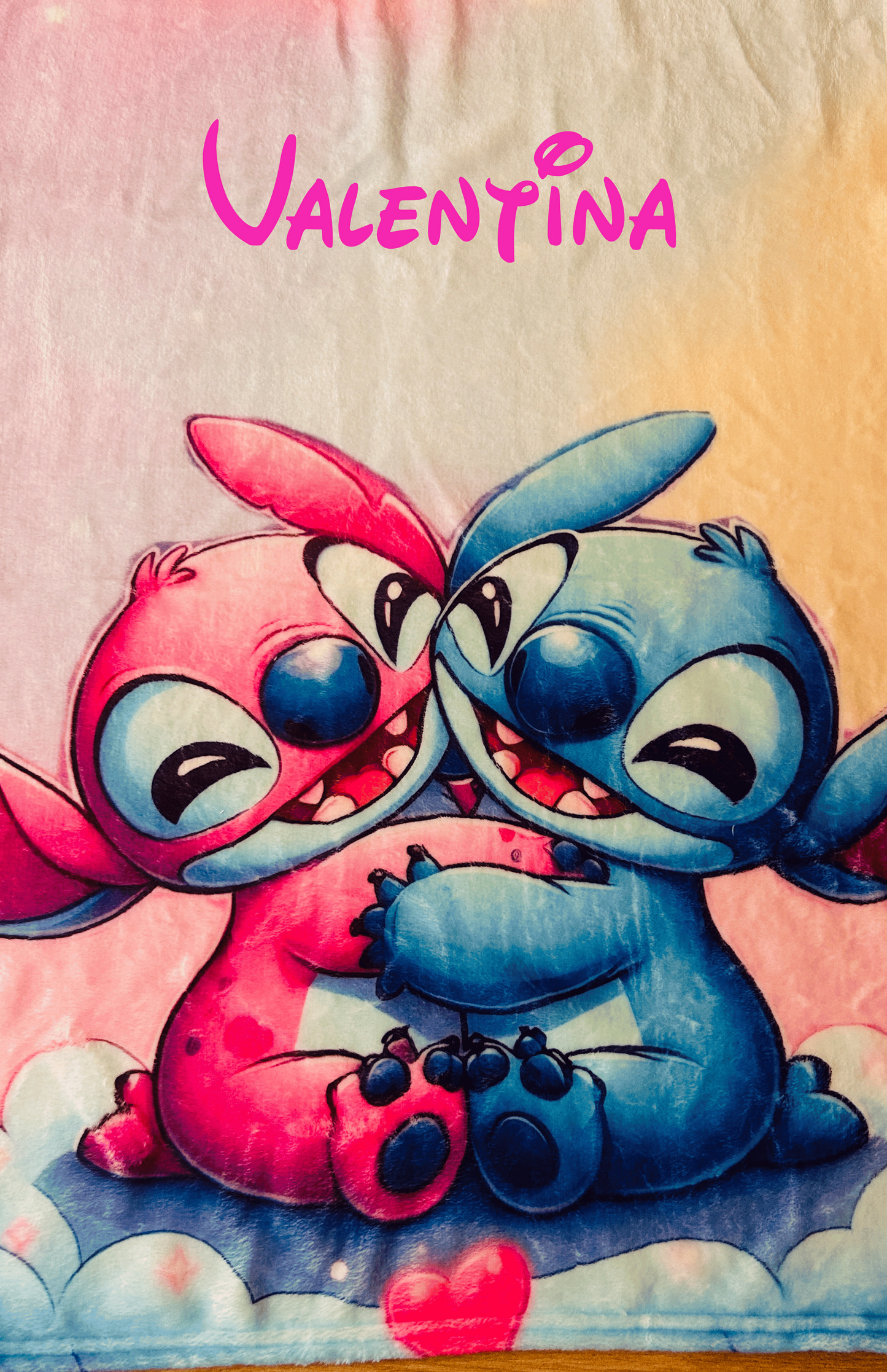 Couverture "Stitch" personnalisable