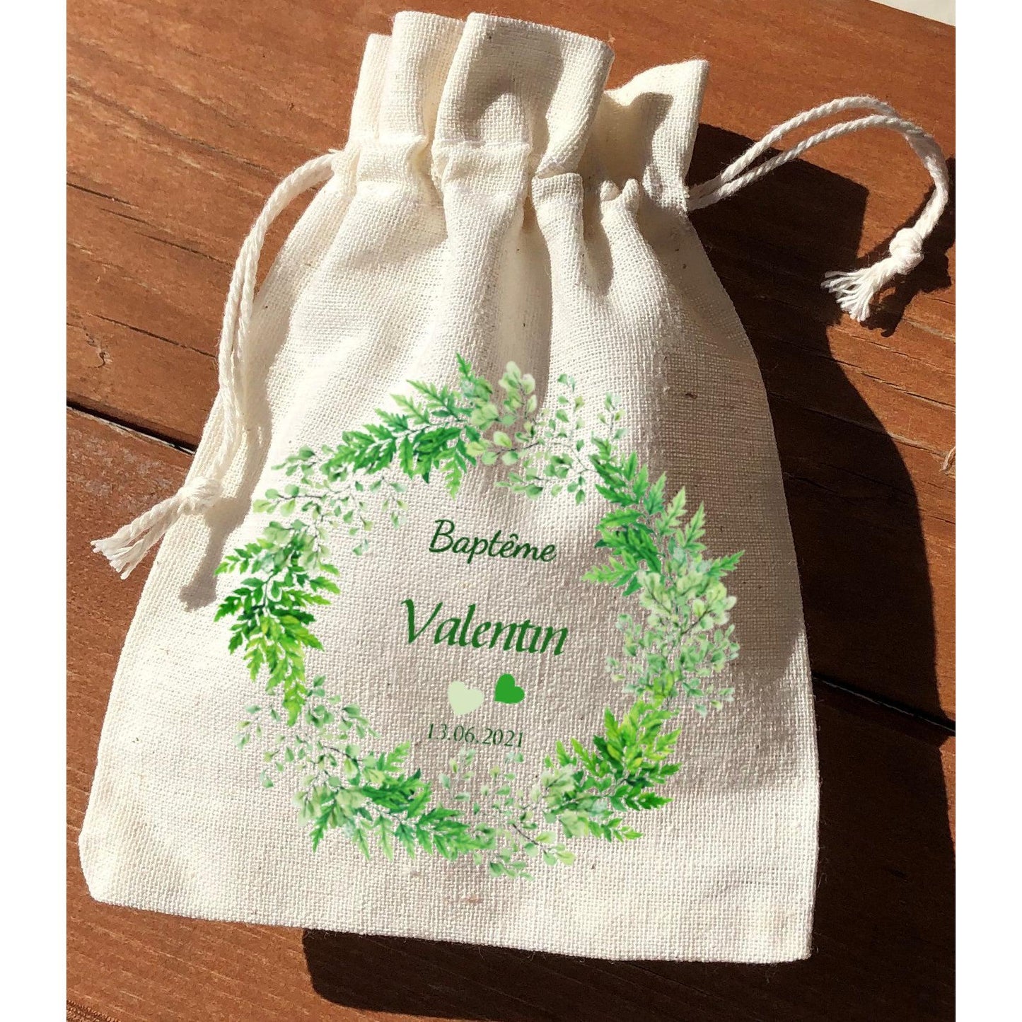 Bolsas con forma de corona de helecho