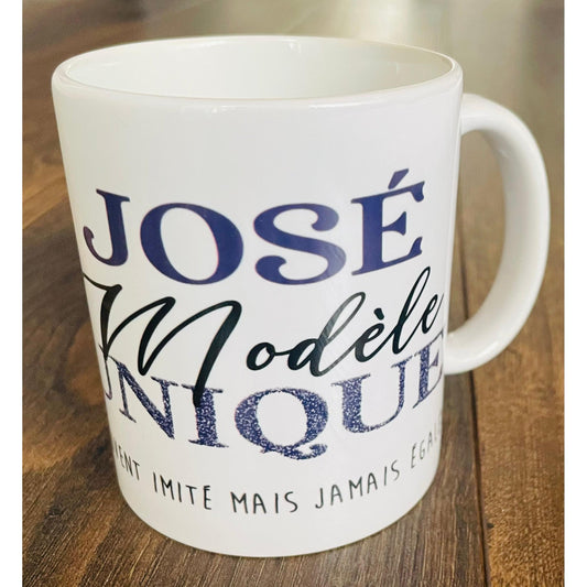 Mug "Unique model" with first name