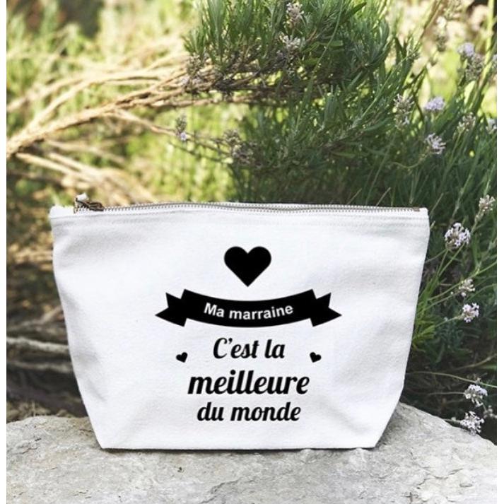 "My Godmother - She's the best in the world" gusset pouch