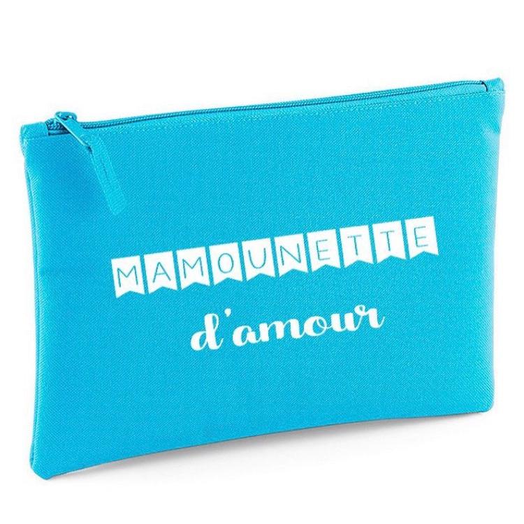 "Mamounette d'Amour" polyester pouch