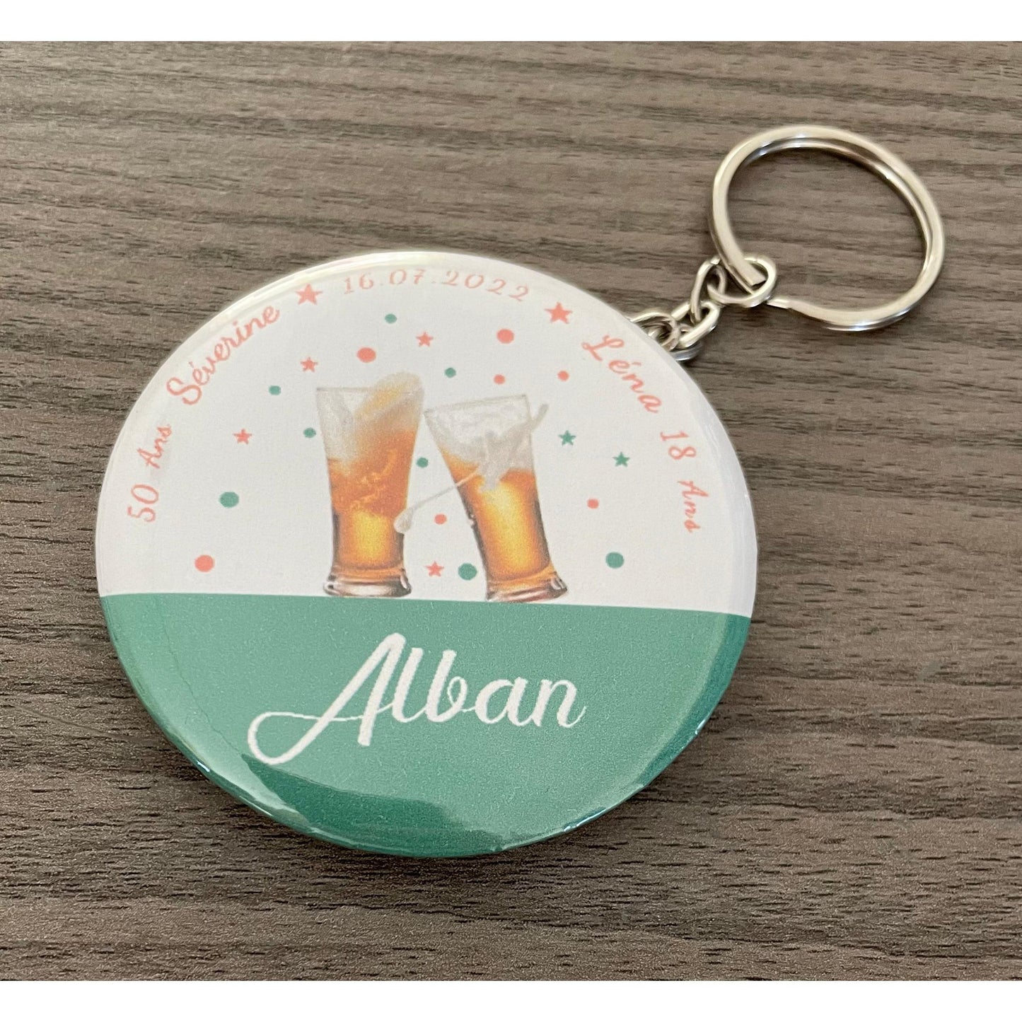 "Beer" Birthday Badge