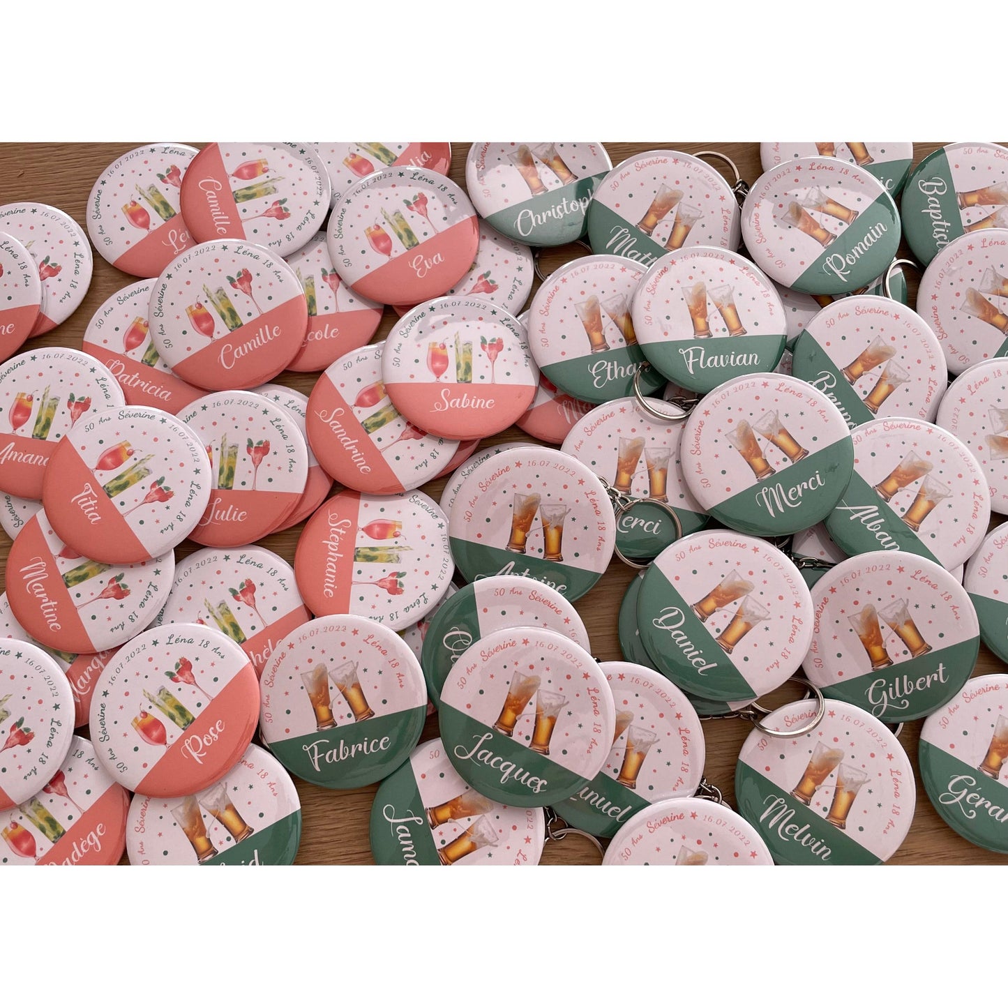 "Beer" Birthday Badge