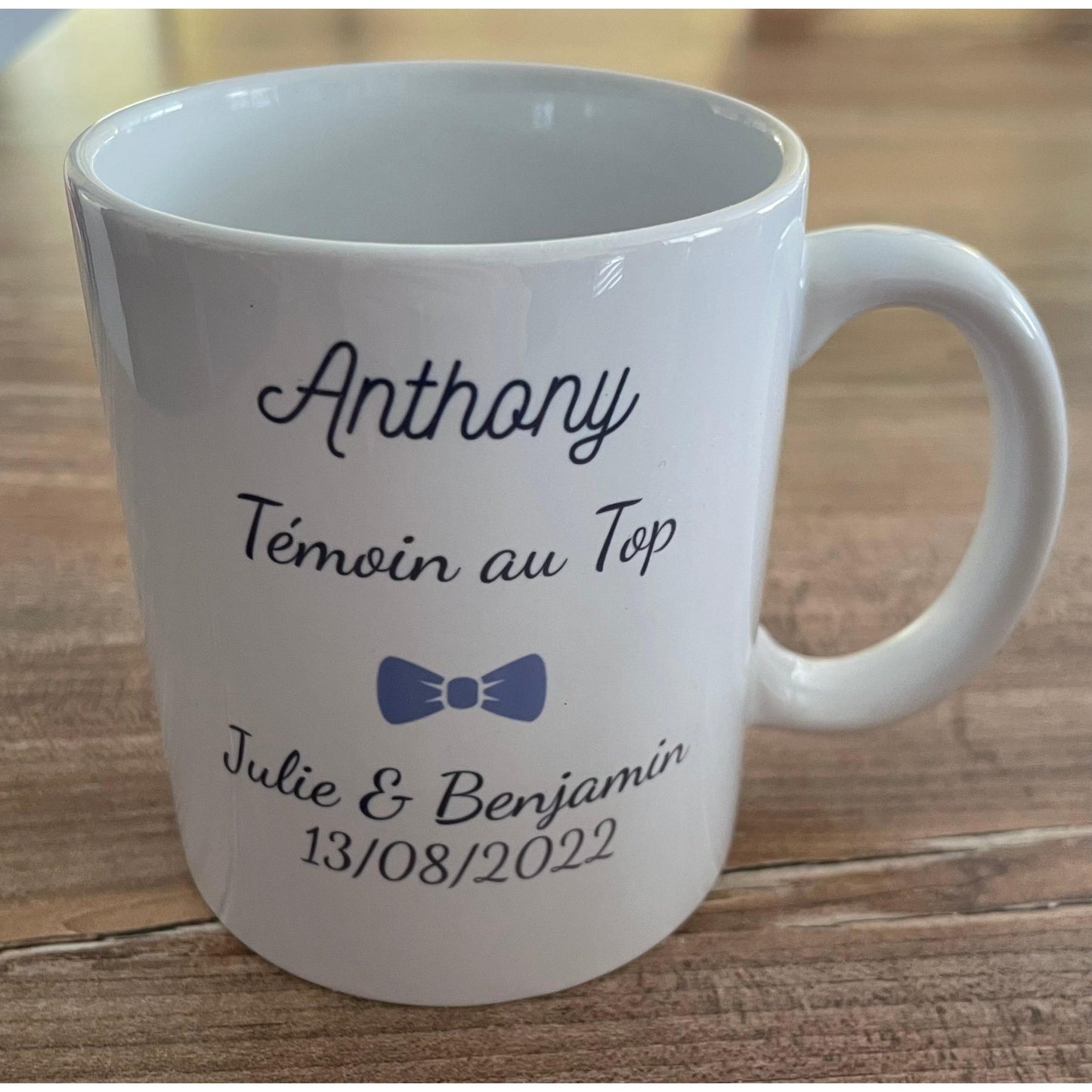 Duo de tazas de testigos especiales