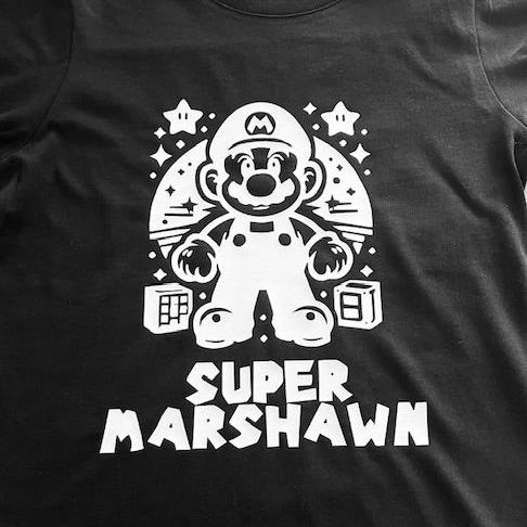 Tee-shirt Enfant/Ado Mario "Super + prénom"