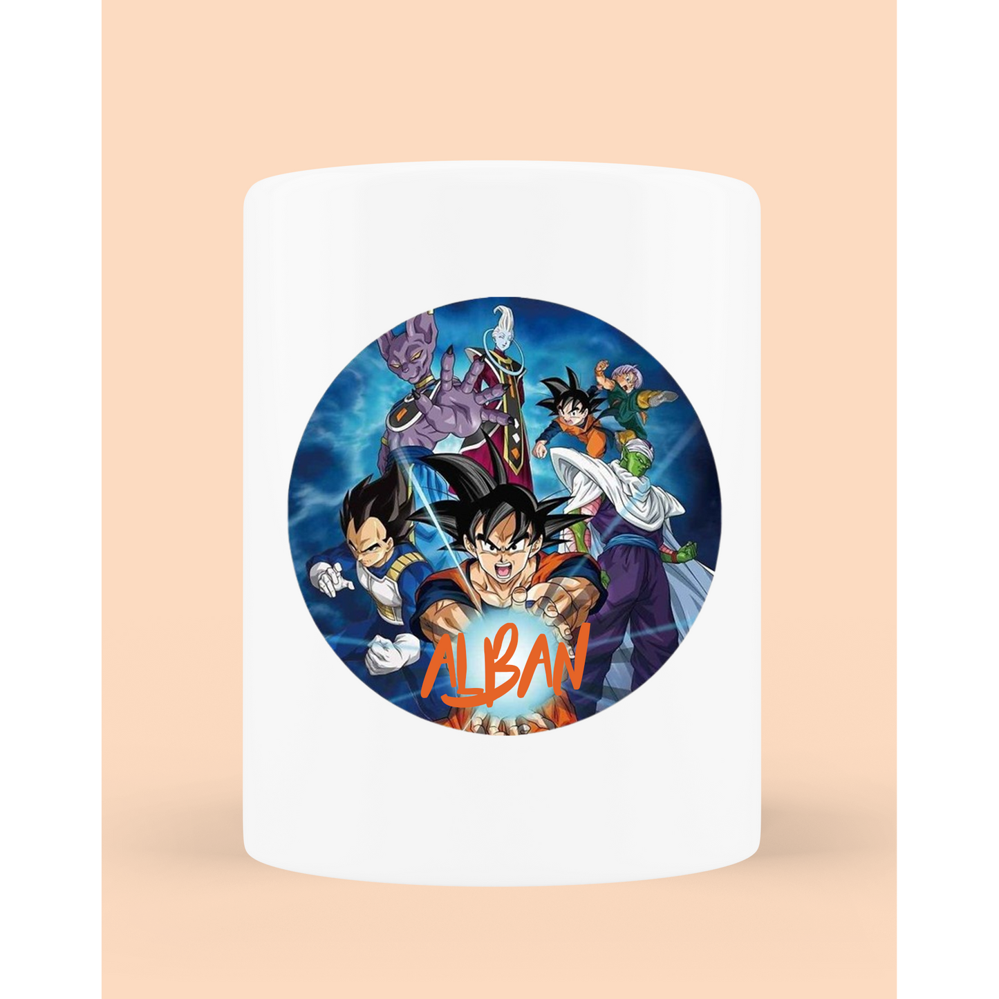 Portalápices/jarrón personalizable "DBZ"