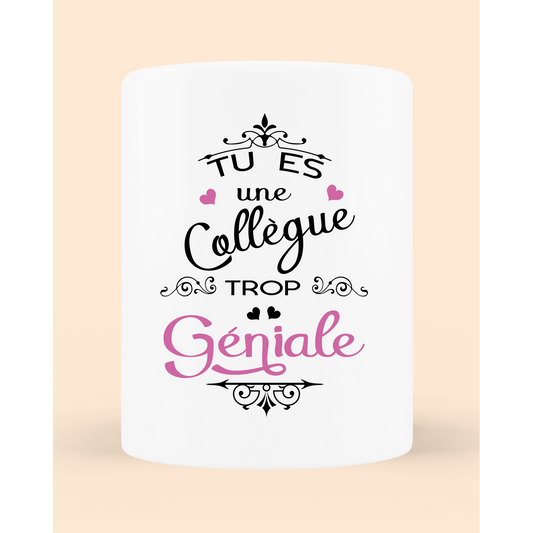 Customizable pencil holder/vase "You are such a great colleague"