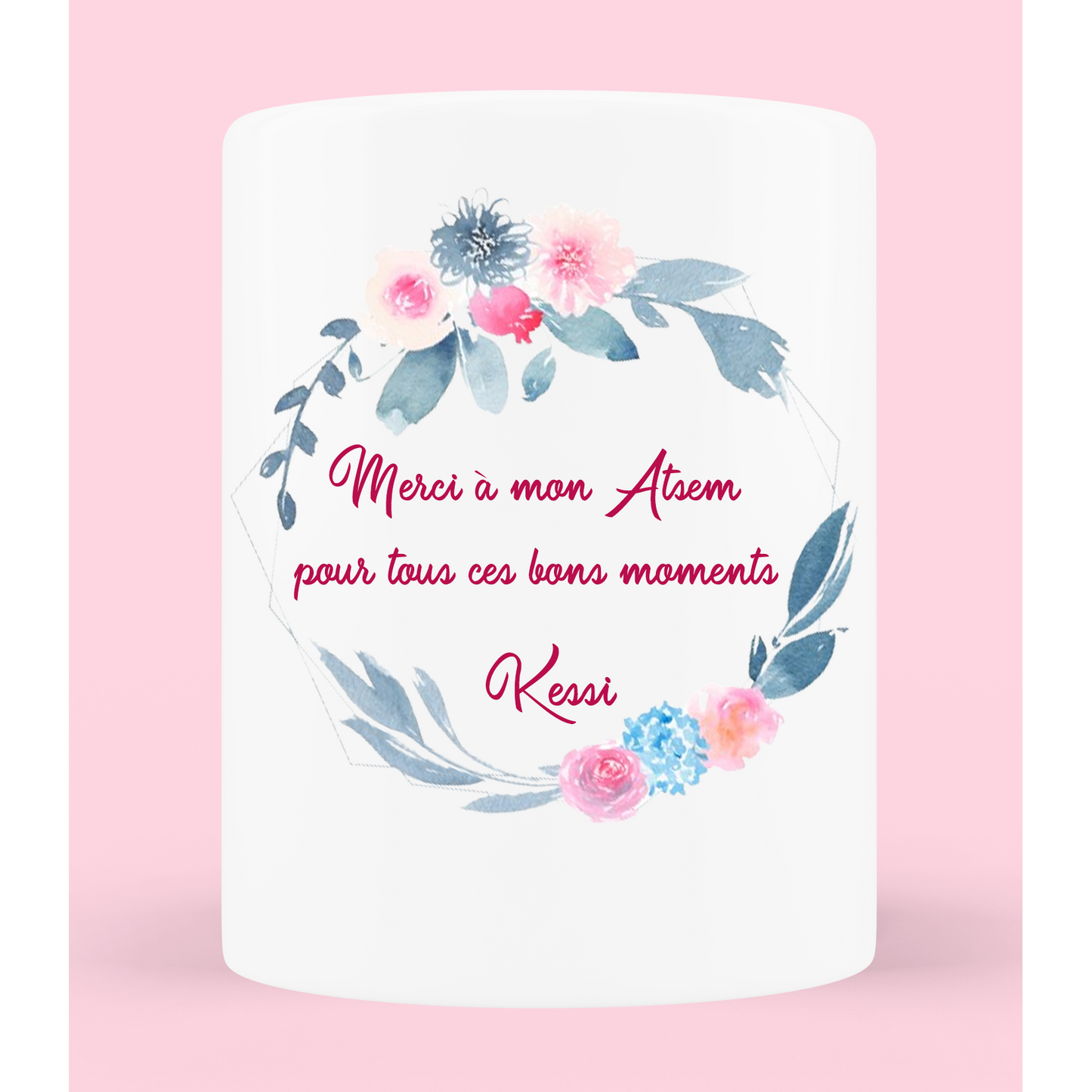 Customizable pencil holder/vase "Flower crown"