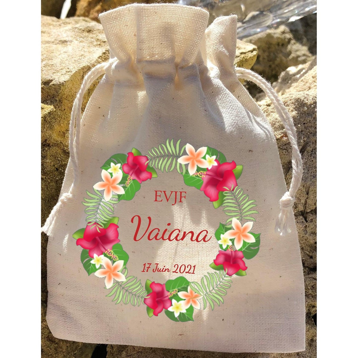 Bolsas EVJF "flores de la isla"
