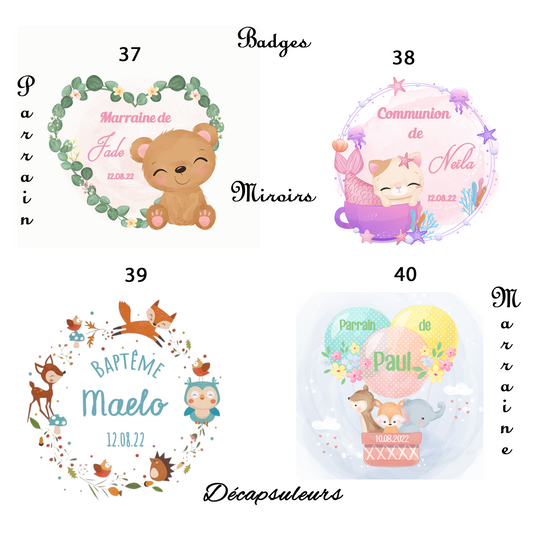 Badges Fêtes religieuses