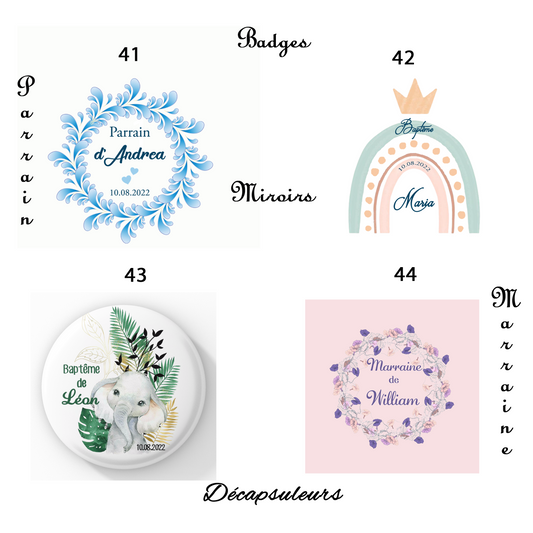 Badges Fêtes religieuses