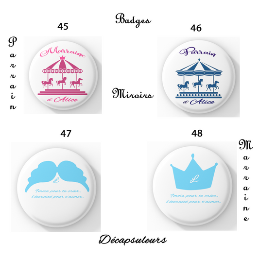 Badges Fêtes religieuses