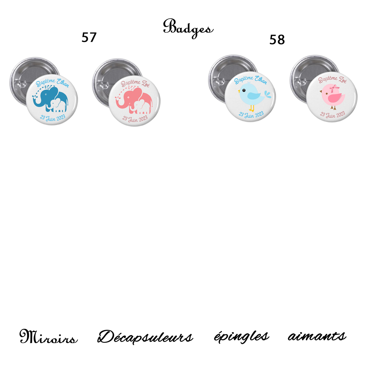 Religious Holiday Badges