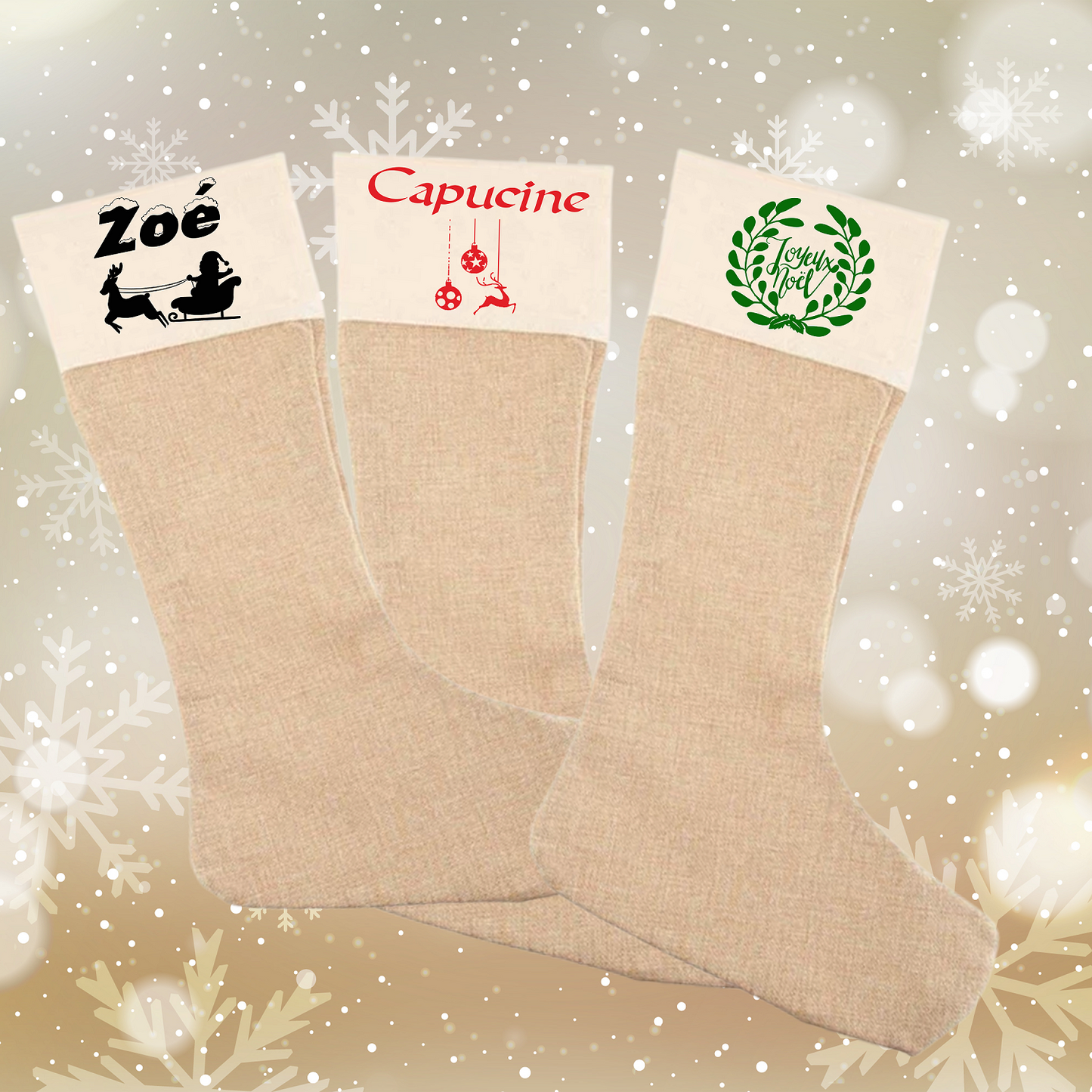 Personalized Christmas boot (see models)