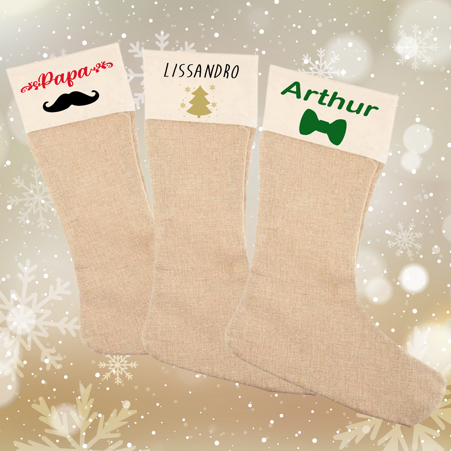 Personalized Christmas boot (see models)