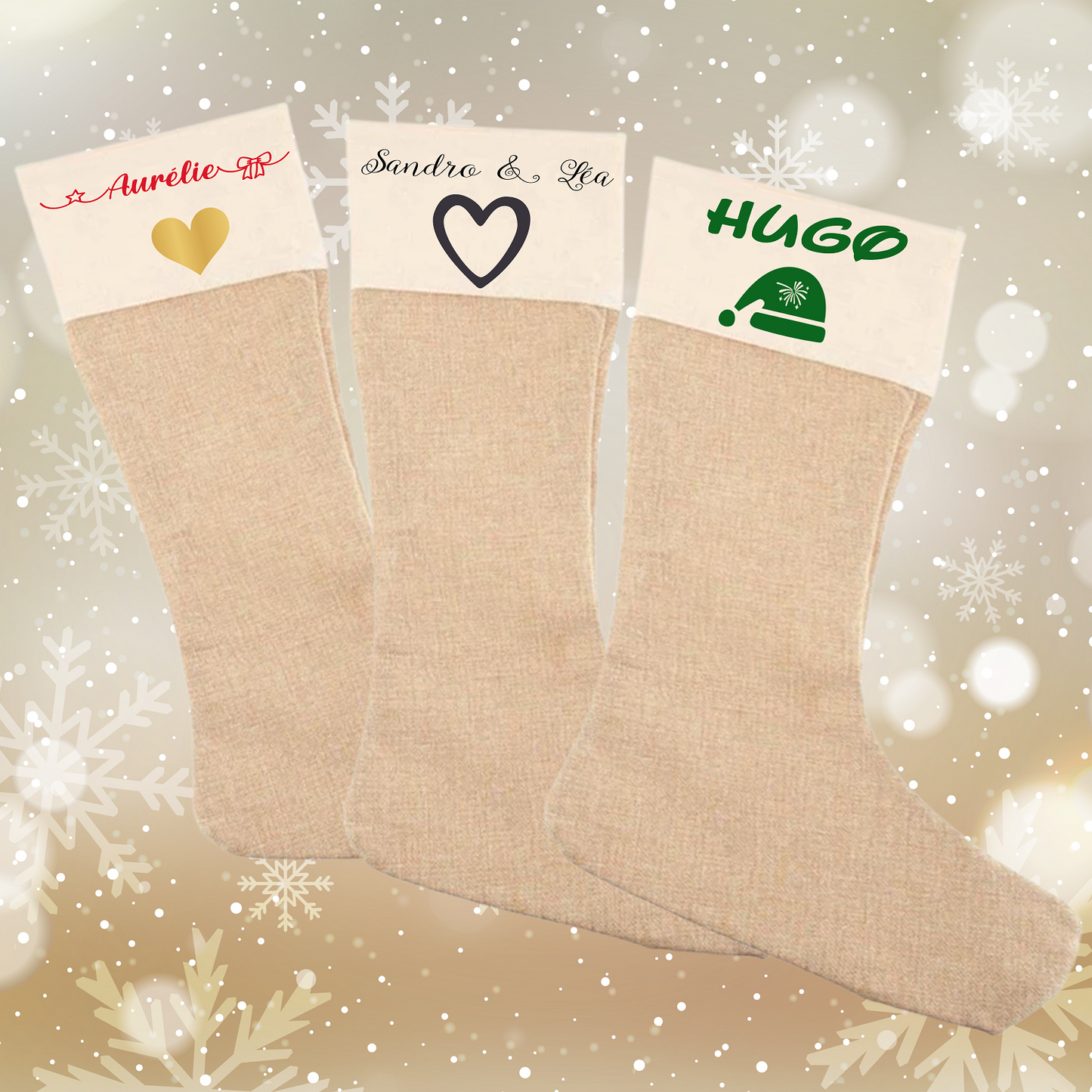 Personalized Christmas boot (see models)