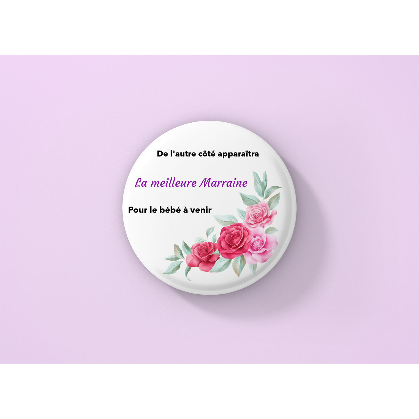 "Best Godmother" Badge