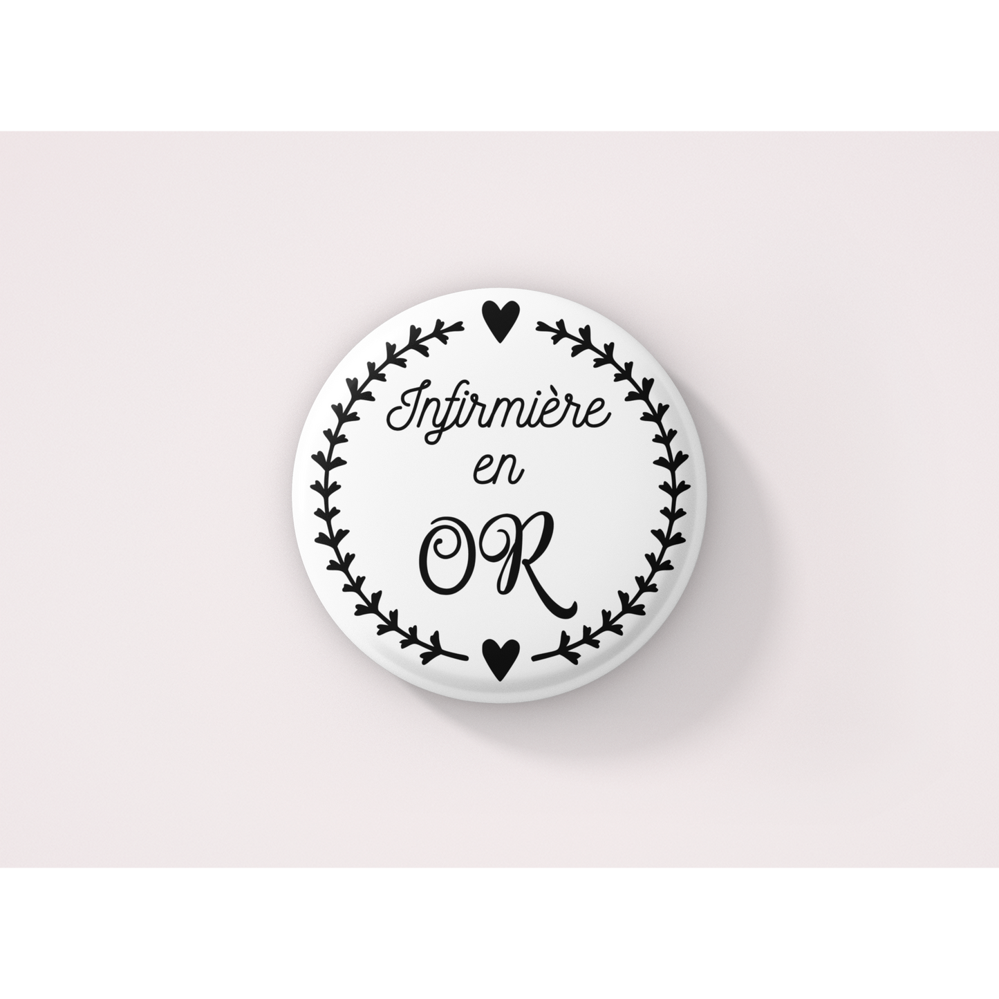 Badge "Infirmière en OR"