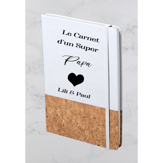 Libreta personalizable "Super Papá"