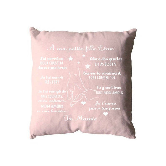 Les coussins "Serre-moi fort" (voir modèles)