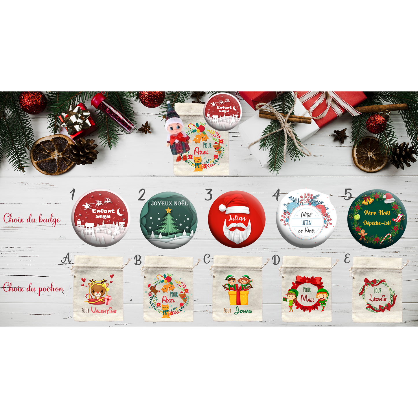 Baby elf mischievous kit