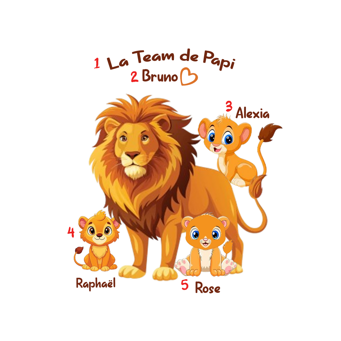 "Lion" mug to personalize