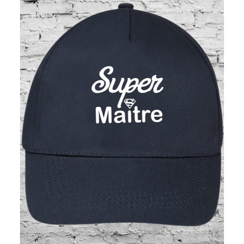 Casquette Coton "Super Maître"