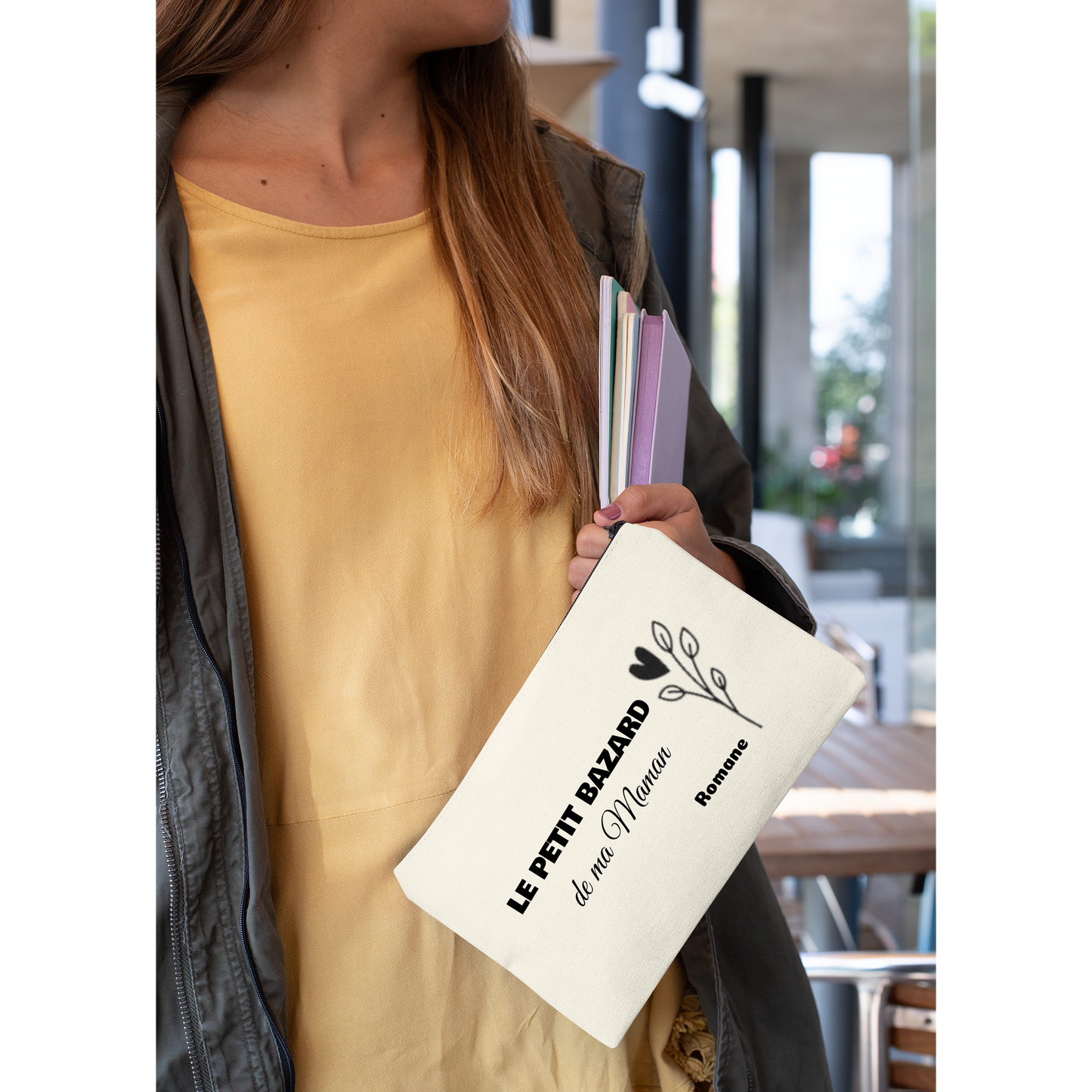 "My Mom's Little Bazaar" Pouch