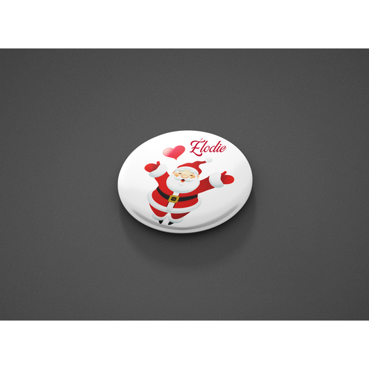 "Santa Claus" badge