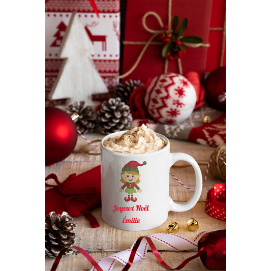 "Christmas Elf" Mug
