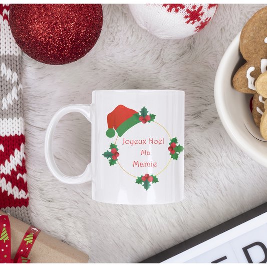 "Merry Christmas Crown" Mug