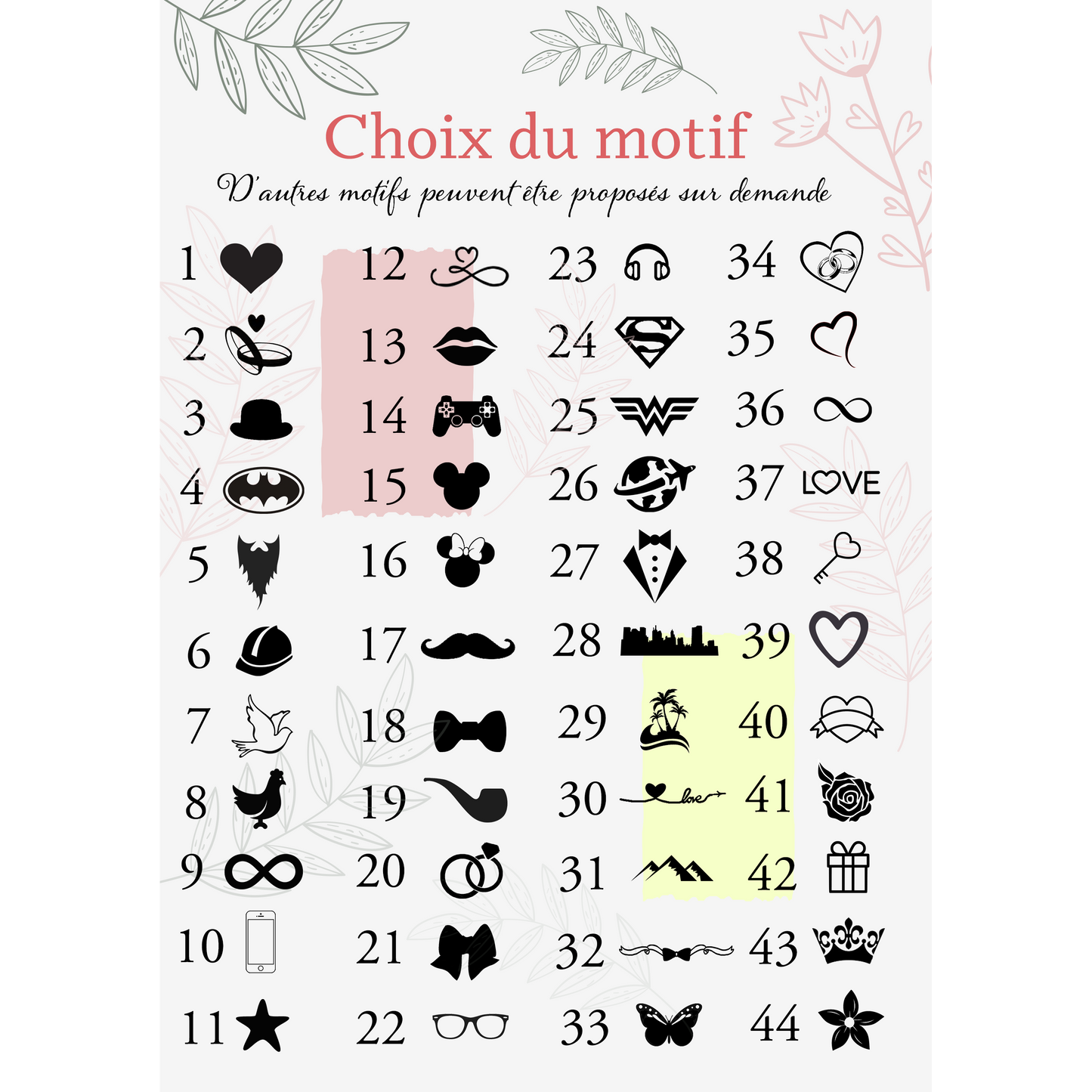 Baskets personnalisables