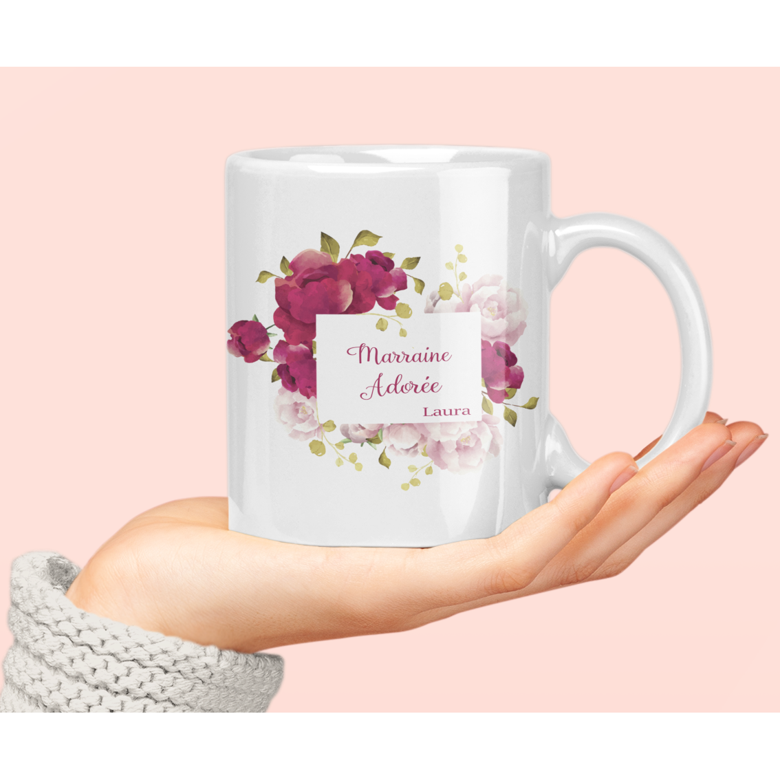 "Adored Godmother" Mug