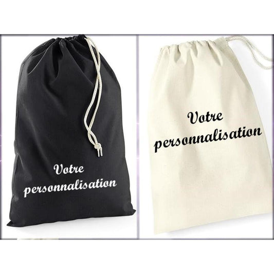 Bolsa de lona de algodón XL para personalizar