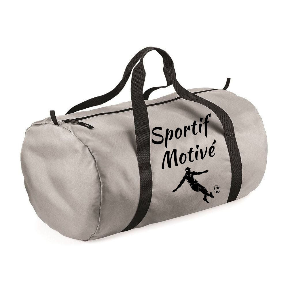 "Motivated Athlete" Football Sports Bag