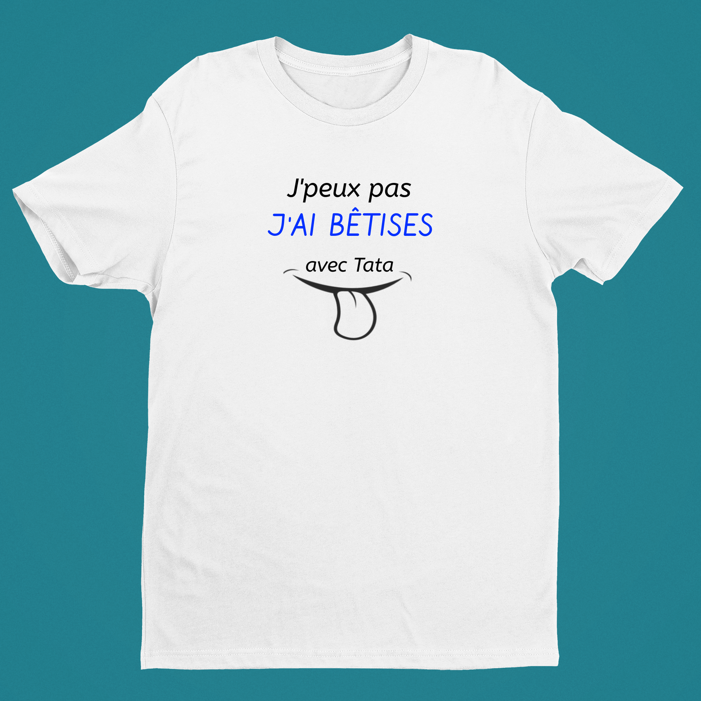 Camiseta niño "No puedo, estoy haciendo estupideces con..."