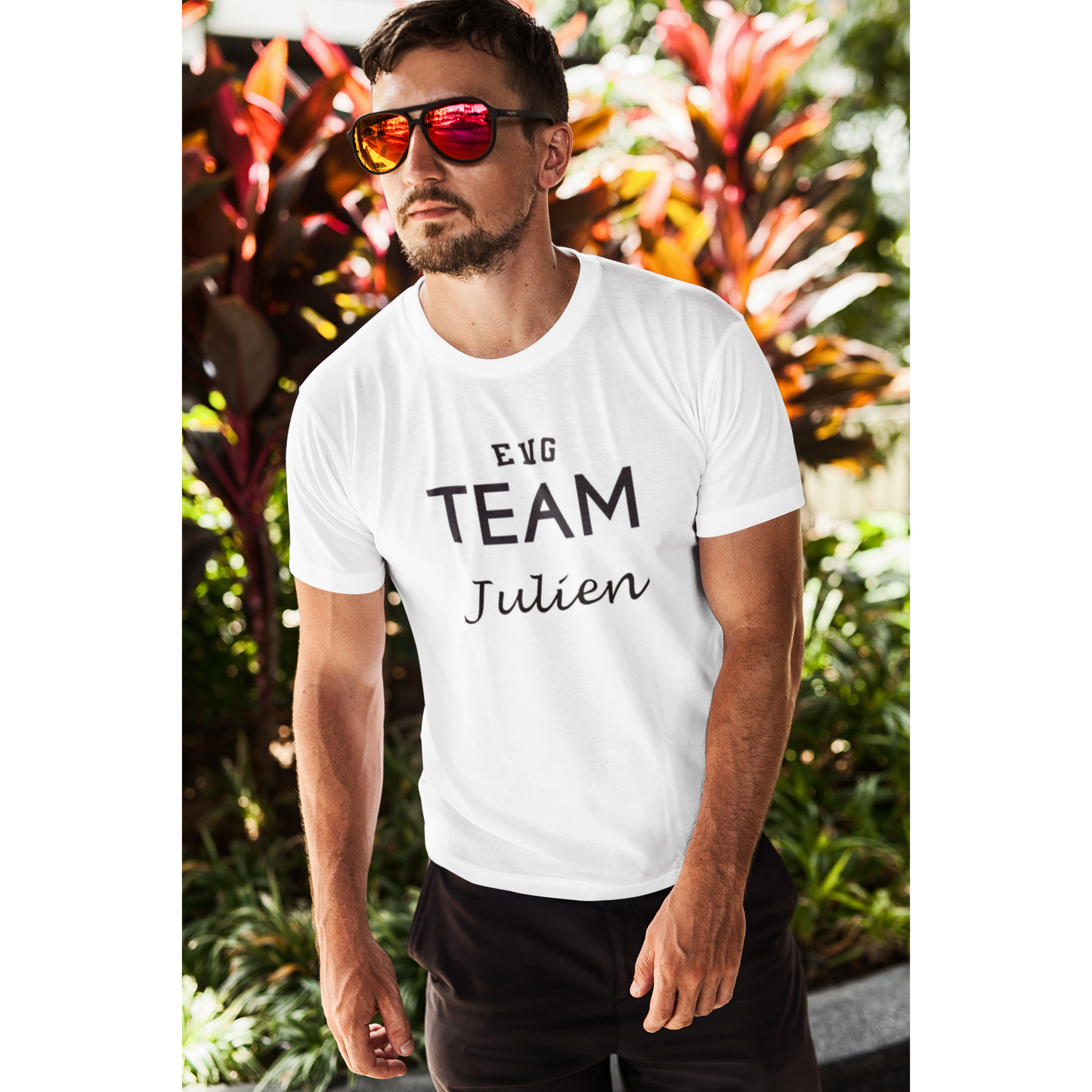 Tee-shirt EVG "Team & Prénom"