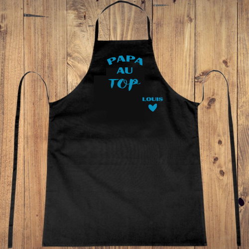 "Top Dad" kitchen apron