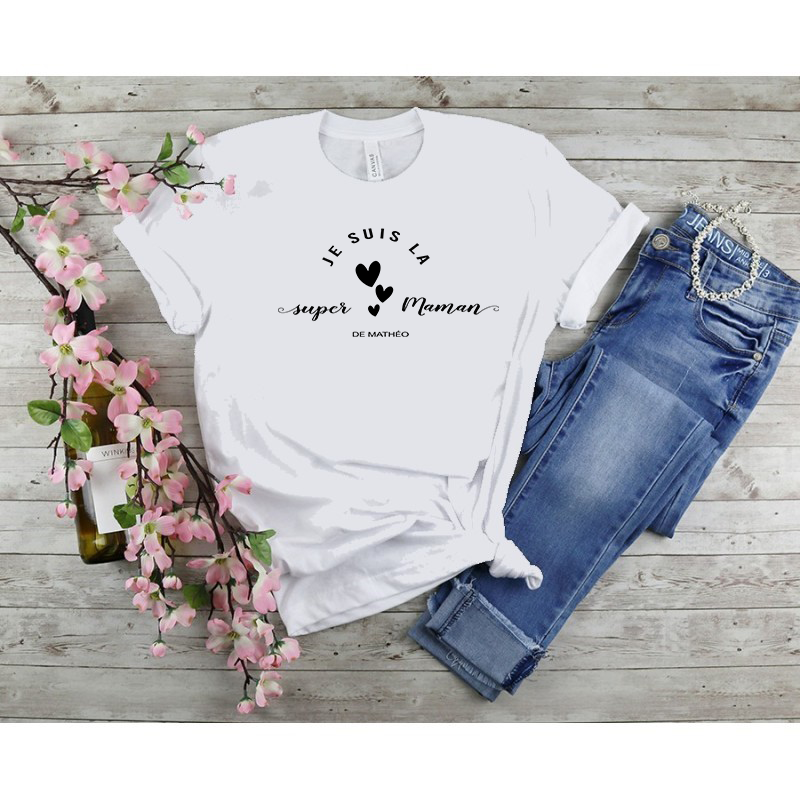 "I am the super granny of (or other)" T-shirt