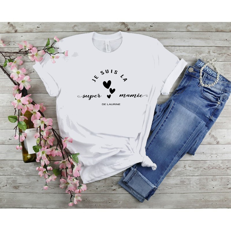"I am the super granny of (or other)" T-shirt