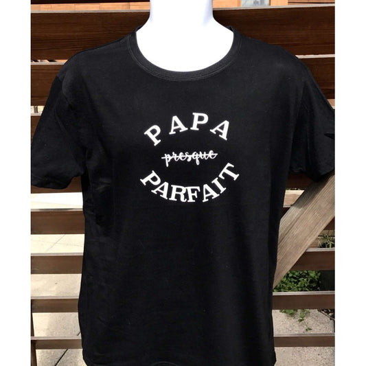 Camiseta "Papá casi perfecto"