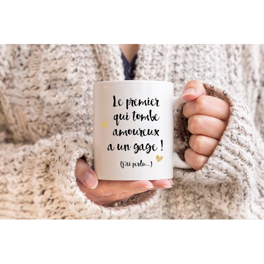 Taza "El primero que se enamora tiene una prenda (yo perdí)"