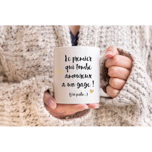 Taza "El primero que se enamora tiene una prenda (yo perdí)"