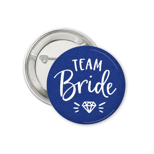 Insignia "Team Bride" de EVJF