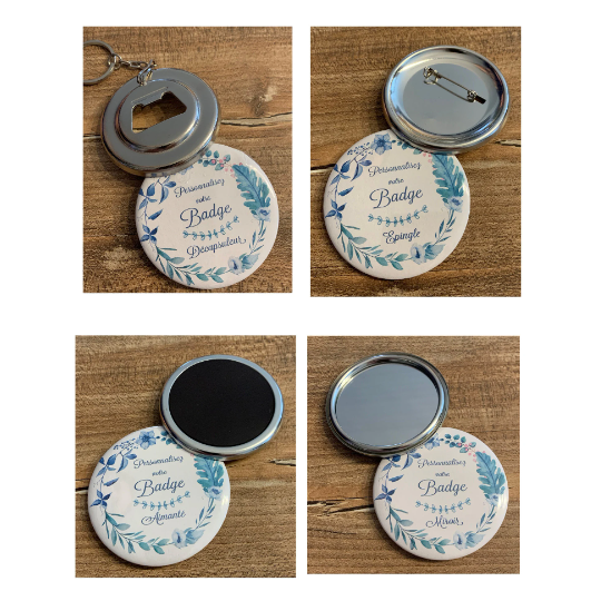 Bolsa con o sin insignia "En ORO y con lentejuelas" Maestra, Atsem, Niñera