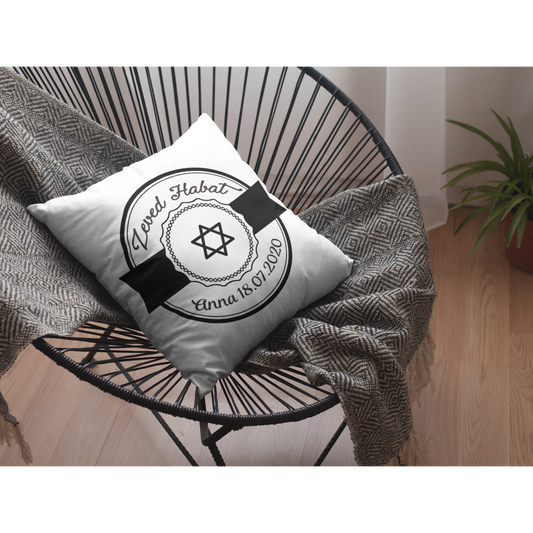 Cojín personalizado para fiesta de niña