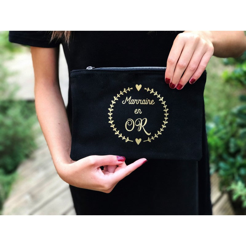 "Golden Godmother" Pouch